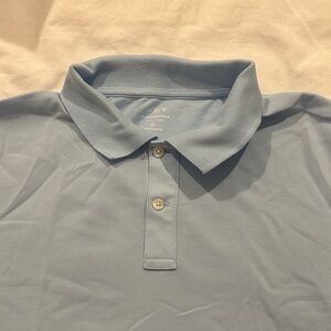 J. Crew Men's Sky Blue Polo Shirt